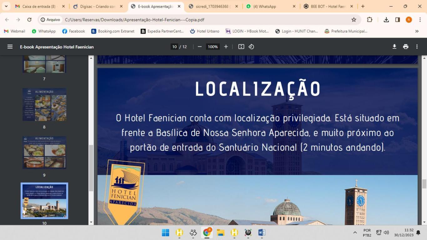 Hotel Faenician Aparecida  Exterior foto